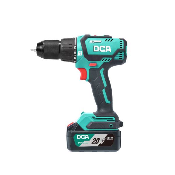 دریل شارژی 20 ولت 4 آمپر BRUSHLESS "براشلس" DCA مدل ADJZ05-13EM